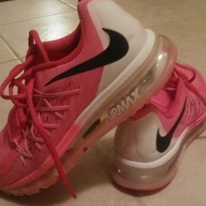 Air max pink size 7Y sold on mercari